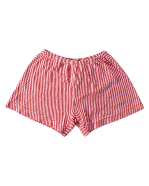 A Red Shorts from Petit Bateau in size 4T for neutral. (Front View)