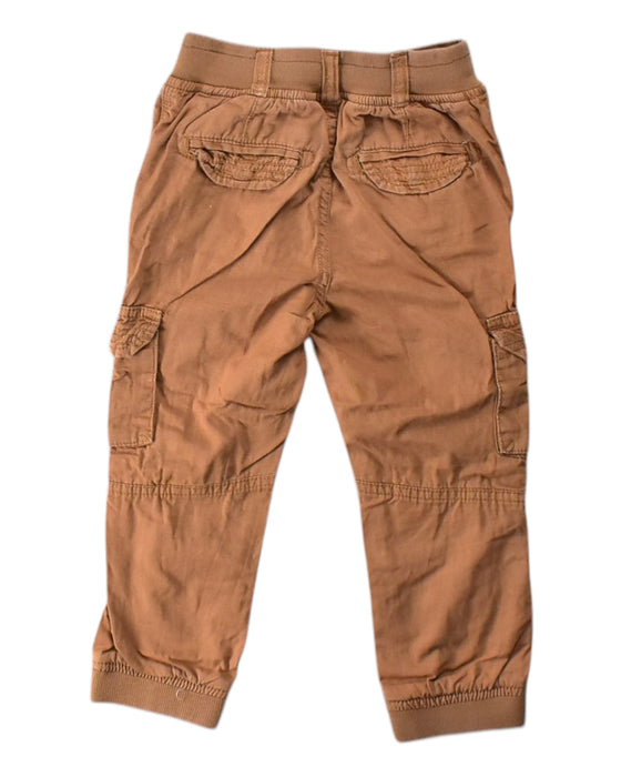 A Brown Casual Pants from Mothercare in size 2T for boy. (Back View)