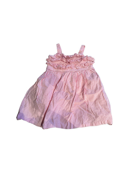 A Pink Sleeveless Dresses from Ralph Lauren in size 4T for girl. (Front View)