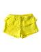 A Yellow Shorts from Jacadi in size 3T for girl. (Front View)