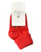 A Red Socks from Bonpoint in size 3-6M for neutral. (Front View)