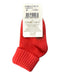 A Red Socks from Bonpoint in size 3-6M for neutral. (Back View)