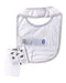 A White Bibs from Chicco in size O/S for neutral. (Back View)