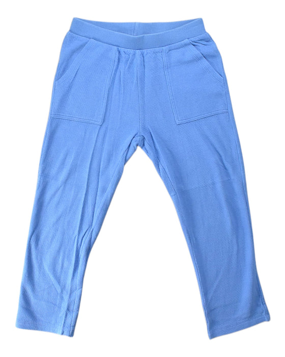 A Blue Sweatpants from Bonpoint in size 8Y for girl. (Front View)