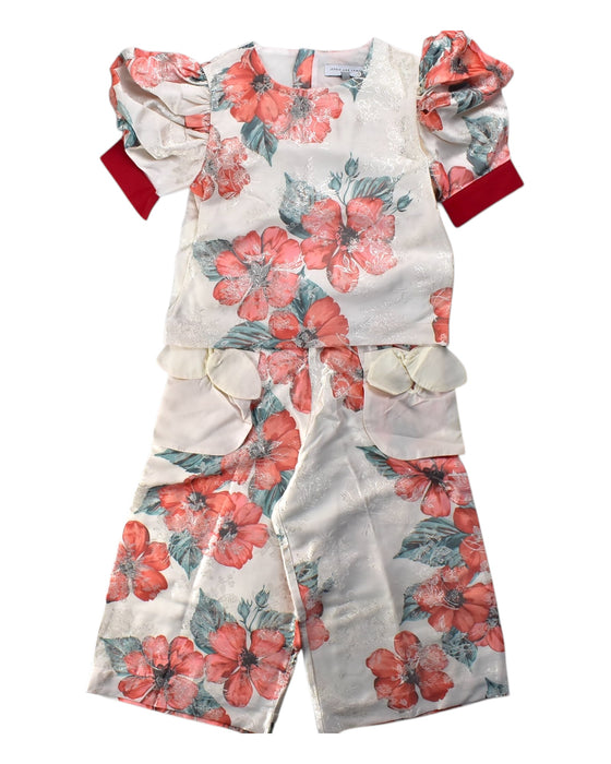 A Multicolour Pants Sets from Jessie and James in size 8Y for girl. (Front View)