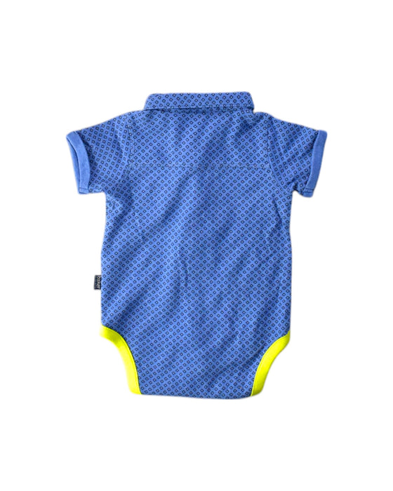 A Blue Short Sleeve Bodysuits from Baker by Ted Baker in size 6-12M for boy. (Back View)