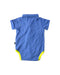 A Blue Short Sleeve Bodysuits from Baker by Ted Baker in size 6-12M for boy. (Back View)