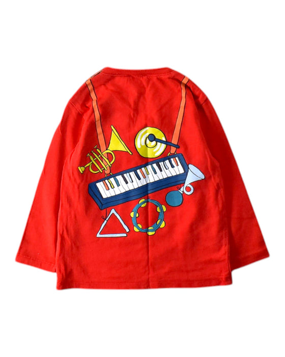 A Red Long Sleeve T Shirts from Paul Smith in size 12-18M for boy. (Back View)