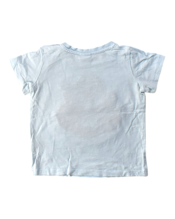 A White Short Sleeve T Shirts from Seed in size 12-18M for boy. (Back View)