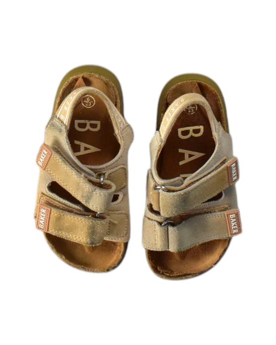 A Beige Sandals from Baker by Ted Baker in size 18-24M for boy. (Back View)
