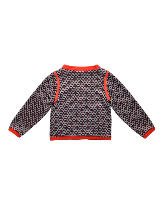 A Multicolour Cardigans from Chateau de Sable in size 4T for neutral. (Back View)