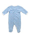 A Blue Onesies from Petit Bateau in size 3-6M for neutral. (Back View)