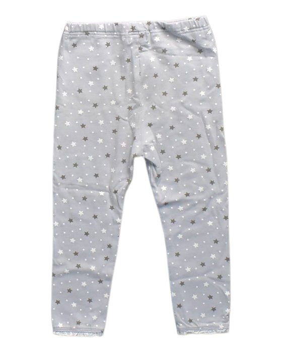 A Grey Leggings from Hot Biscuits  in size 3T for girl. (Back View)