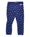 A Blue Leggings from Hot Biscuits  in size 3T for girl. (Front View)
