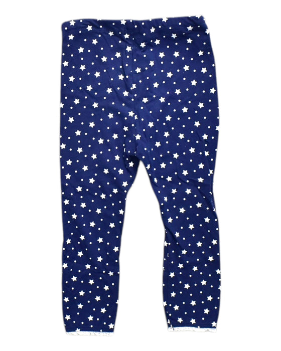 A Blue Leggings from Hot Biscuits  in size 3T for girl. (Back View)