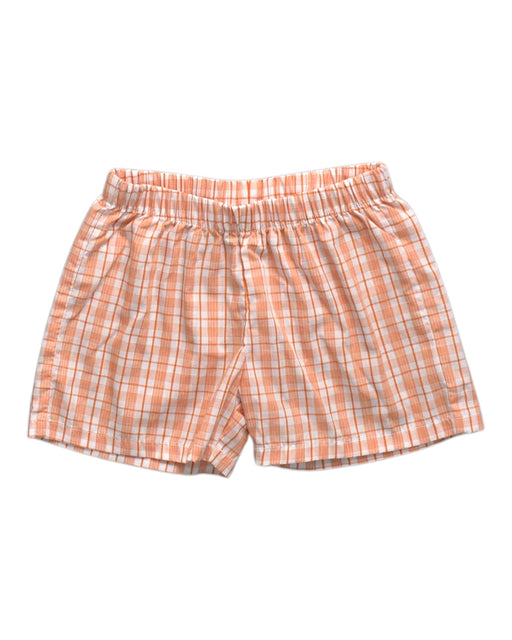 A Orange Shorts from Little English in size 3T for boy. (Front View)