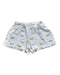A White Shorts from Lime Green in size 3T for boy. (Front View)