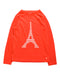 A Red Long Sleeve T Shirts from Jacadi in size 4T for boy. (Front View)