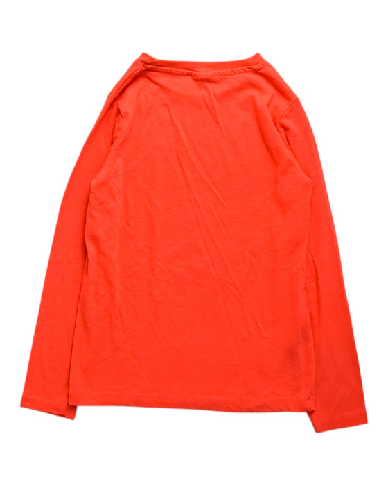 A Red Long Sleeve T Shirts from Jacadi in size 4T for boy. (Back View)