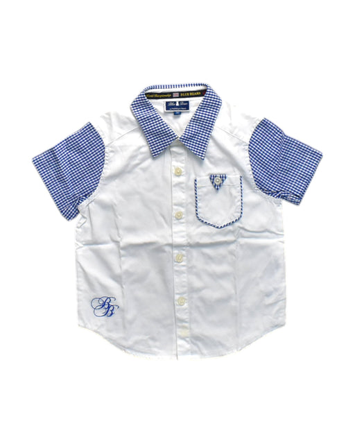 A White Short Sleeve Shirts from Nicholas & Bears in size 2T for boy. (Front View)
