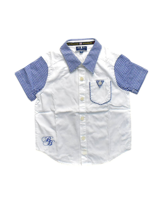 A White Short Sleeve Shirts from Nicholas & Bears in size 2T for boy. (Front View)