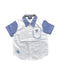 A White Short Sleeve Shirts from Nicholas & Bears in size 2T for boy. (Front View)