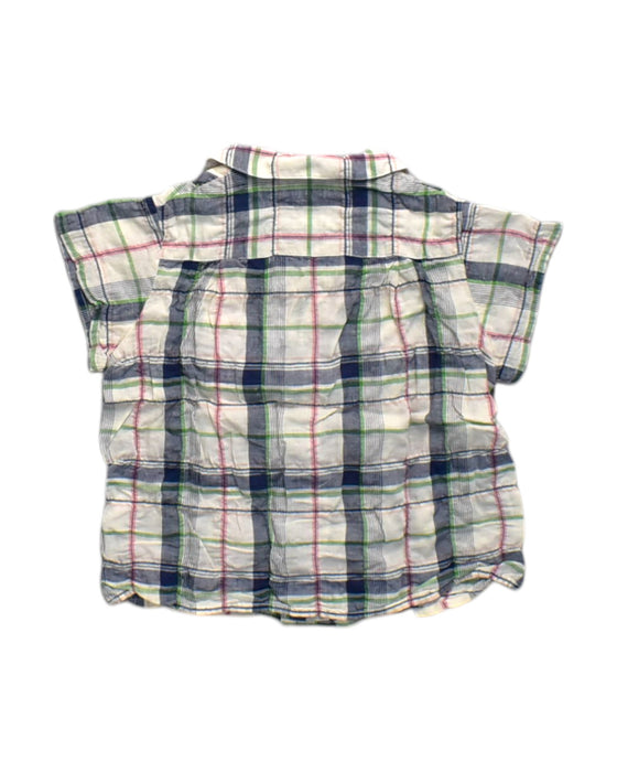 A Multicolour Short Sleeve Shirts from Bonpoint in size 3T for neutral. (Back View)