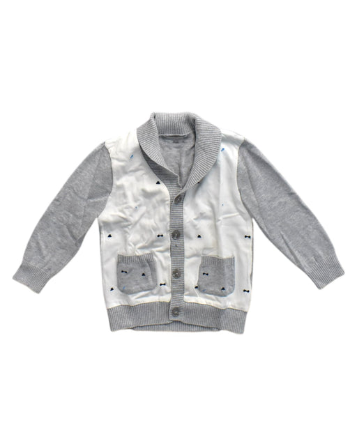A Grey Cardigans from Nicholas & Bears in size 2T for neutral. (Front View)