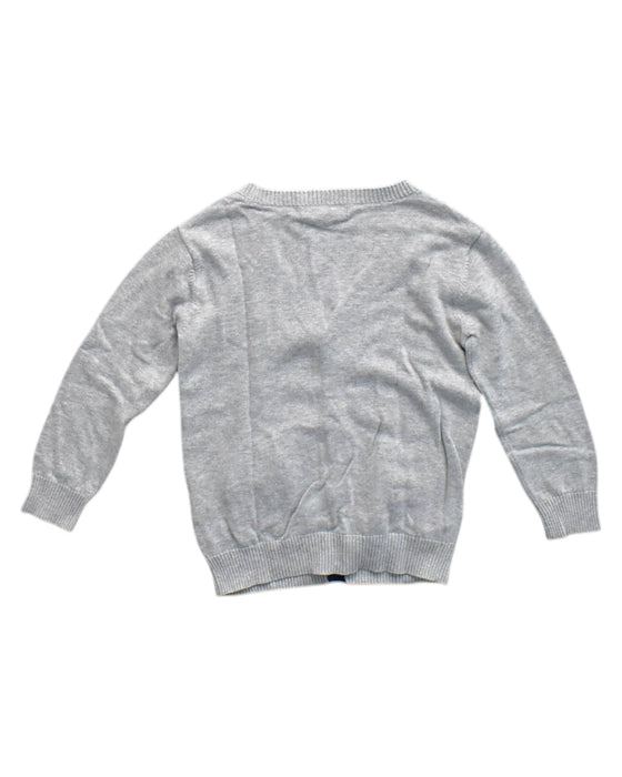 A Grey Cardigans from Nicholas & Bears in size 2T for girl. (Back View)
