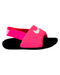 A Pink Sandals from Nike in size 12-18M for girl. (Front View)