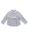 A Blue Long Sleeve Shirts from Emporio Armani in size 12-18M for boy. (Front View)