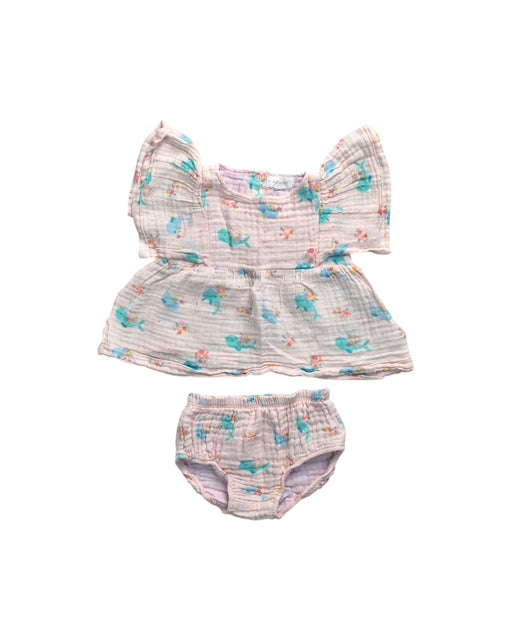 A Multicolour Shorts Sets from Angel Dear in size 3-6M for girl. (Front View)