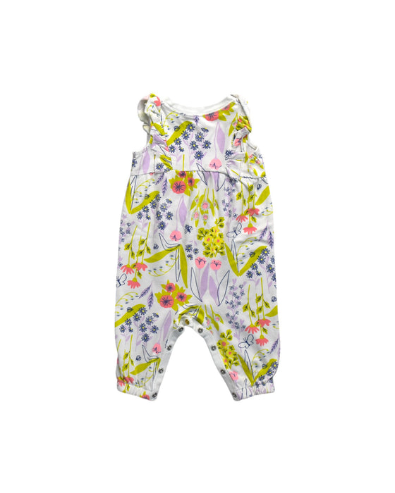 A Multicolour Sleeveless Rompers from Retykle in size 3-6M for girl. (Back View)