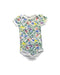 A Multicolour Short Sleeve Bodysuits from Petit Bateau in size 6-12M for boy. (Front View)