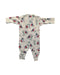 A Multicolour Onesies from Lindex in size 0-3M for girl. (Back View)