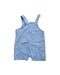 A Blue Overall Shorts from Chateau de Sable in size 0-3M for neutral. (Back View)