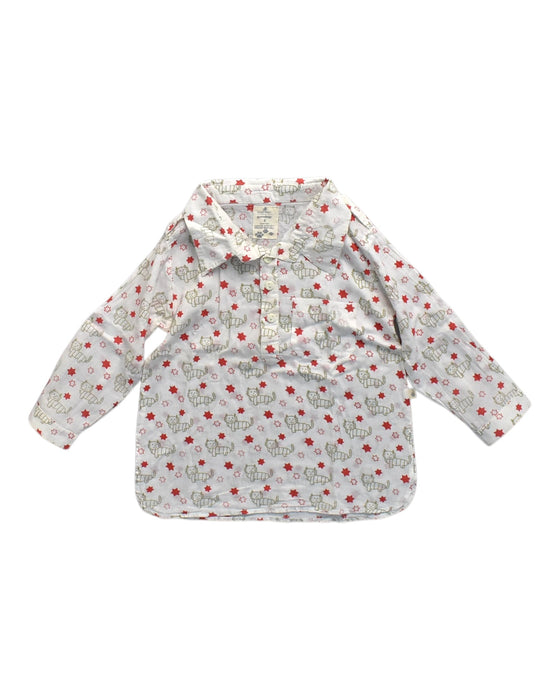 A Multicolour Long Sleeve Shirts from Good Earth in size S for girl. (Front View)