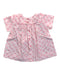 A Pink Short Sleeve Tops from Chateau de Sable in size 3T for girl. (Back View)