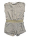 A Beige Short Sleeve Rompers from Chateau de Sable in size 18-24M for girl. (Front View)