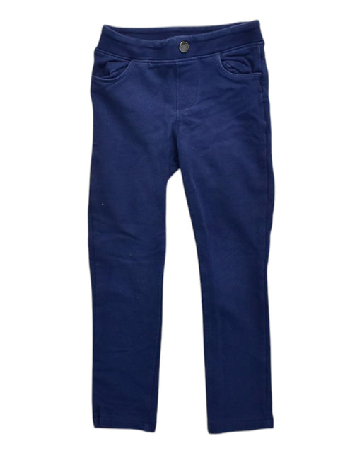 A Blue Jeggings from Du Pareil au même in size 3T for girl. (Front View)