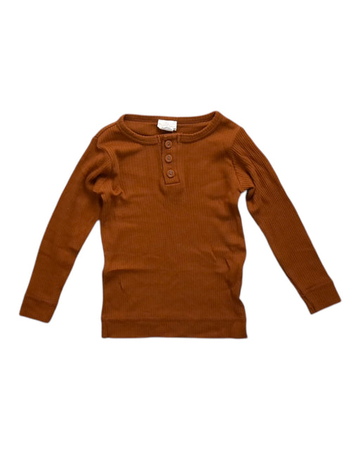 A Brown Long Sleeve Tops from Jamie Kay in size 6-12M for neutral. (Front View)