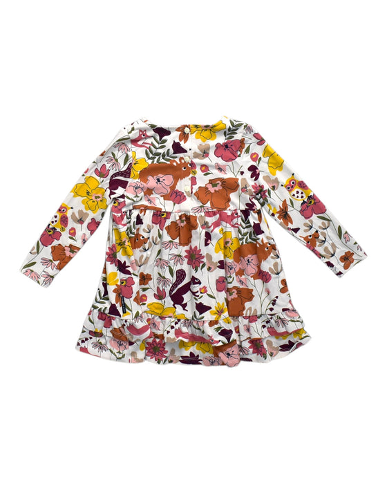 A Multicolour Long Sleeve Dresses from Polarn O. Pyret in size 2T for girl. (Back View)