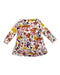 A Multicolour Long Sleeve Dresses from Polarn O. Pyret in size 2T for girl. (Back View)