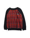 A Red Sweatshirts from Petit Bateau in size 8Y for boy. (Front View)