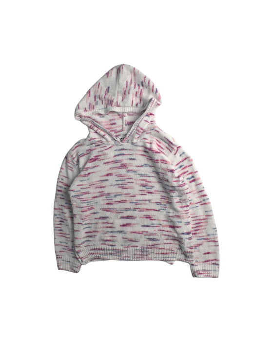 A Multicolour Hooded Sweatshirts from DKNY in size 10Y for girl. (Front View)