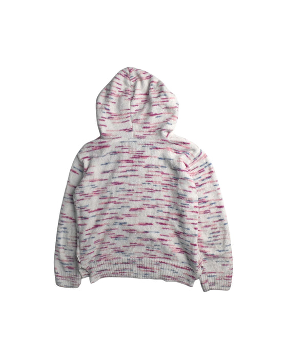 A Multicolour Hooded Sweatshirts from DKNY in size 10Y for girl. (Back View)