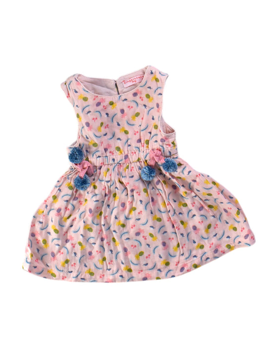 A Multicolour Sleeveless Dresses from Gingersnaps in size 6-12M for girl. (Front View)
