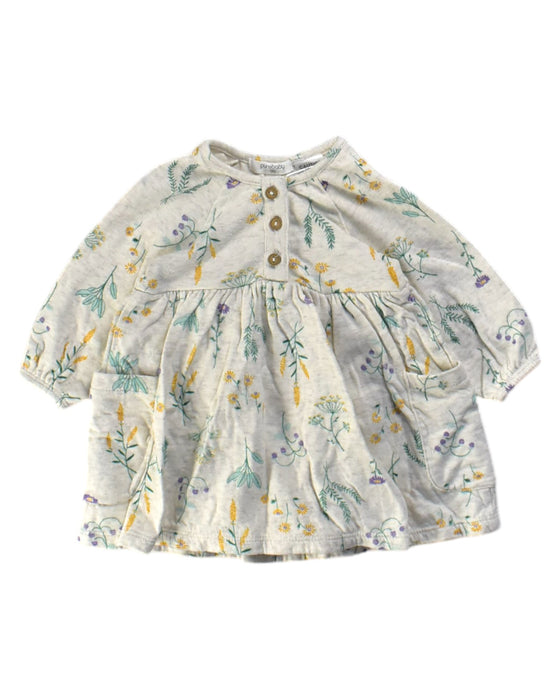 A Multicolour Long Sleeve Dresses from Purebaby in size 3-6M for neutral. (Front View)