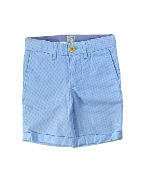 A Blue Shorts from Sacoor in size 2T for boy. (Front View)