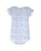 A White Short Sleeve Bodysuits from Petit Bateau in size 3-6M for neutral. (Back View)